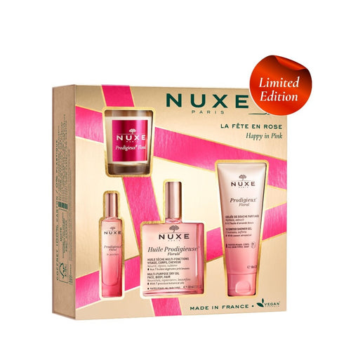 Nuxe Happy in Pink Huile Prodigieuse® Florale Set