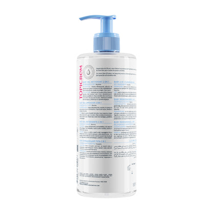 Topicrem Baby 2 in 1 Cleansing Gel 500ml