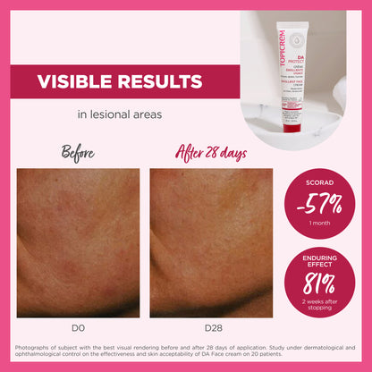 Topicrem DA PROTECT Emollient Face Cream 40ml