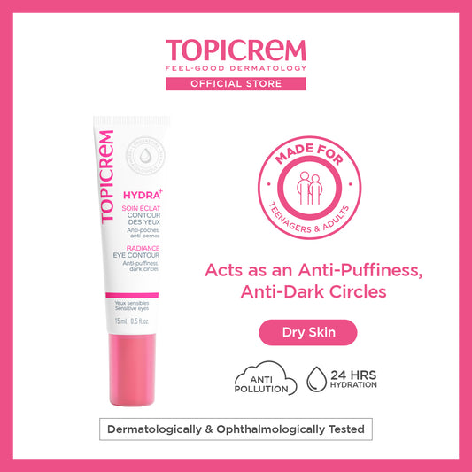 Topicrem Hydra+ Radiance Eye Contour 15ml