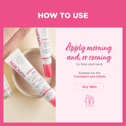 Topicrem Hydra+ Light Radiance Cream 40ml