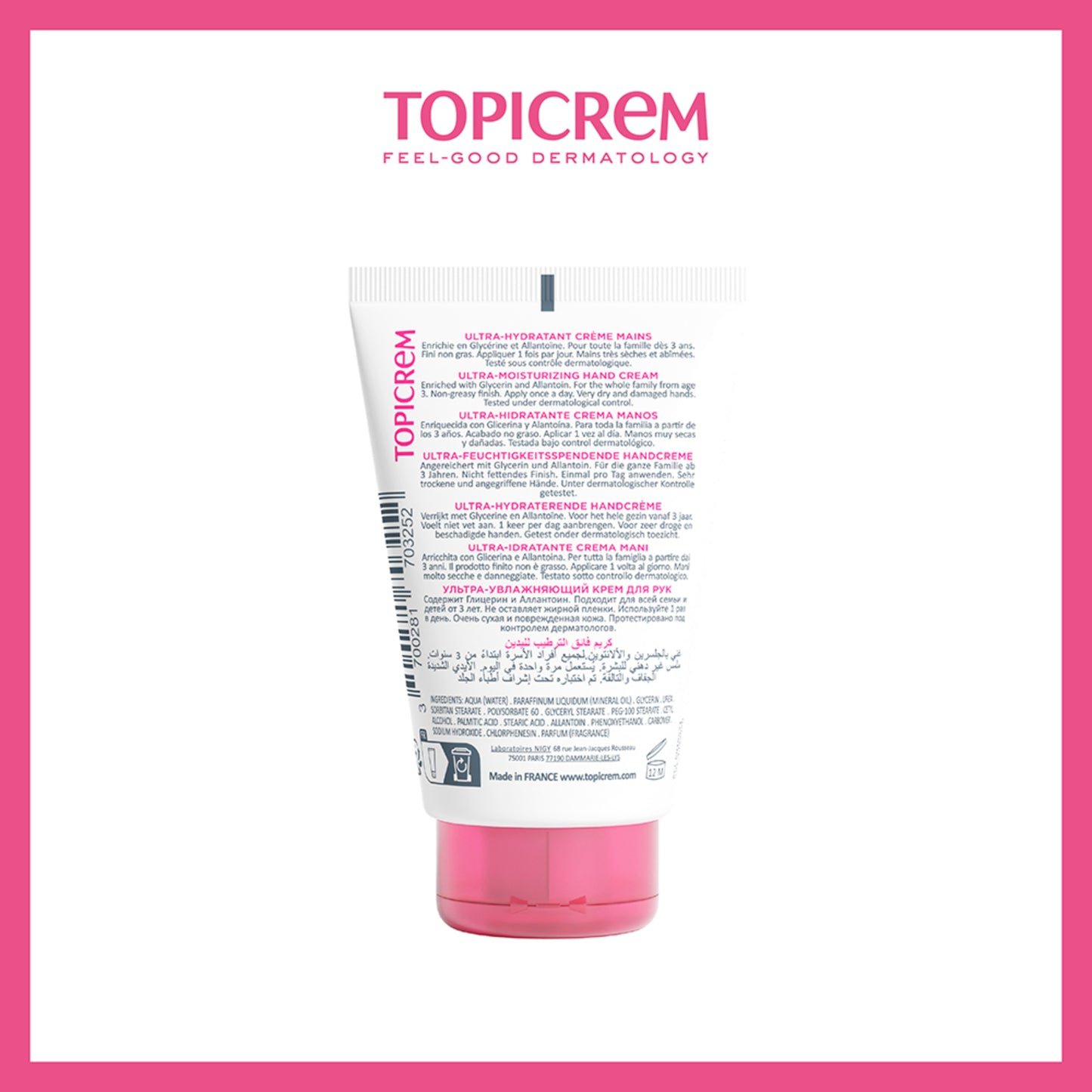 Topicrem Ultra-Moisturizing Hand Cream 50ml