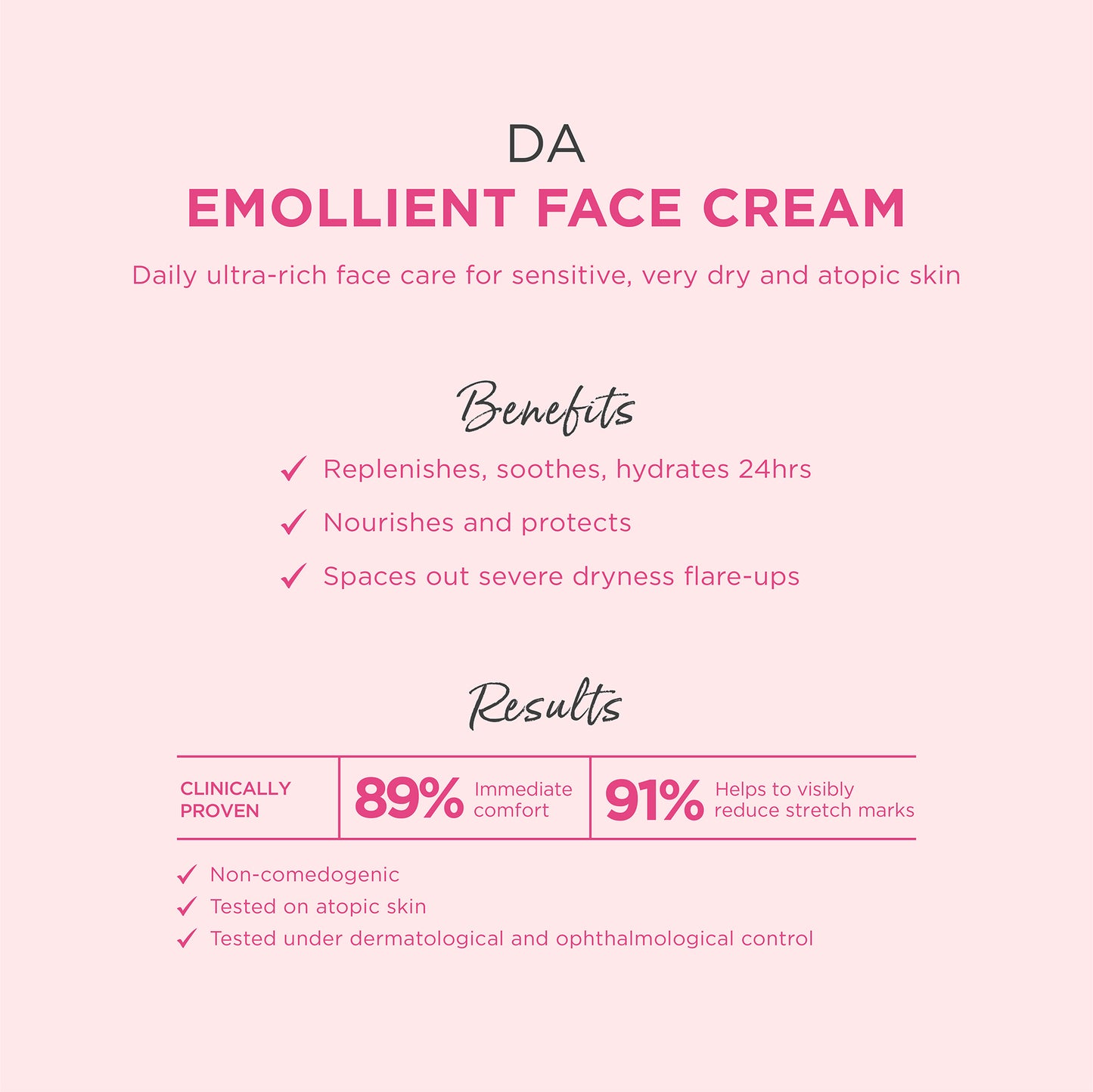 Topicrem DA Emollient Face Cream 40ml